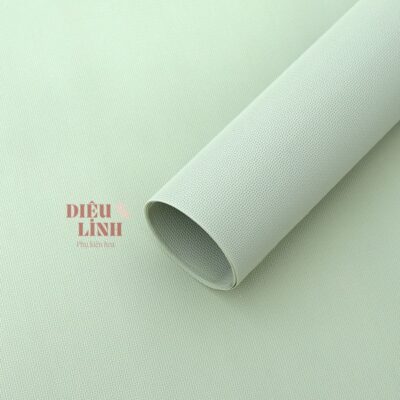 Giấy xốp hàn gói hoa màu xanh bơ