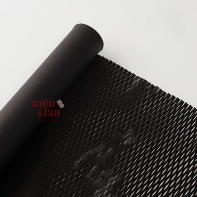 Lưới tổ ong gói hoa màu đen