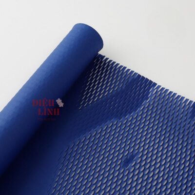 Lưới tổ ong gói hoa màu xanh navy