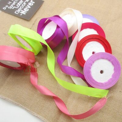 Ruy băng lụa 2cm nhiều màu