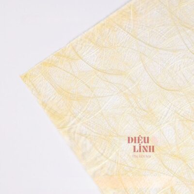 Giấy lafite sợi tơ cao cấp màu kem