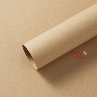 Giấy mỹ thuật gói hoa màu nâu
