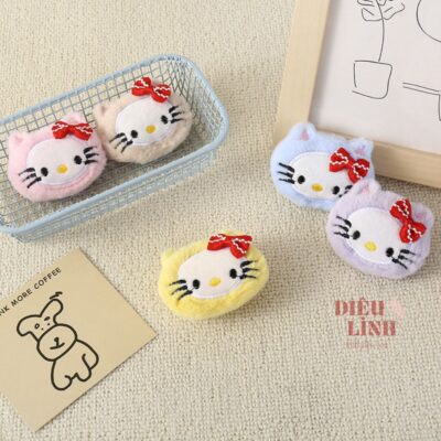 Mặt gấu mini làm hoa