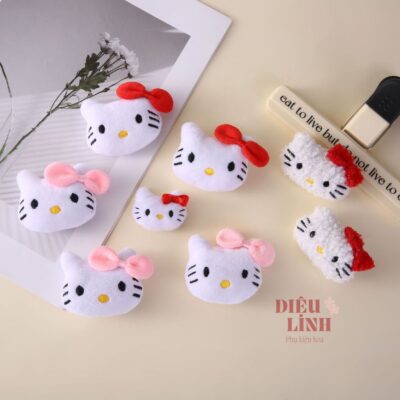Mặt gấu mini làm hoa