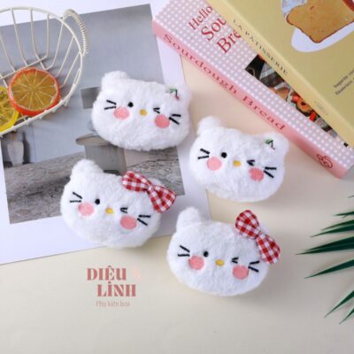 Mặt gấu mini làm hoa