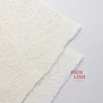 Giấy gói hoa sợi gai dầu màu trắng