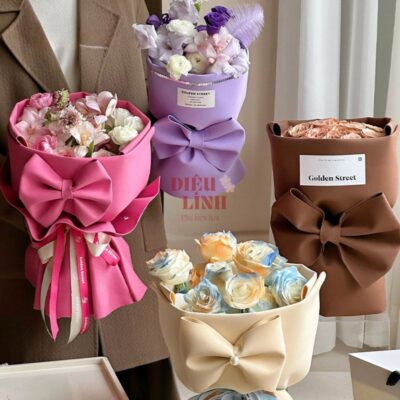 Giấy xốp bitis gói hoa làm nơ