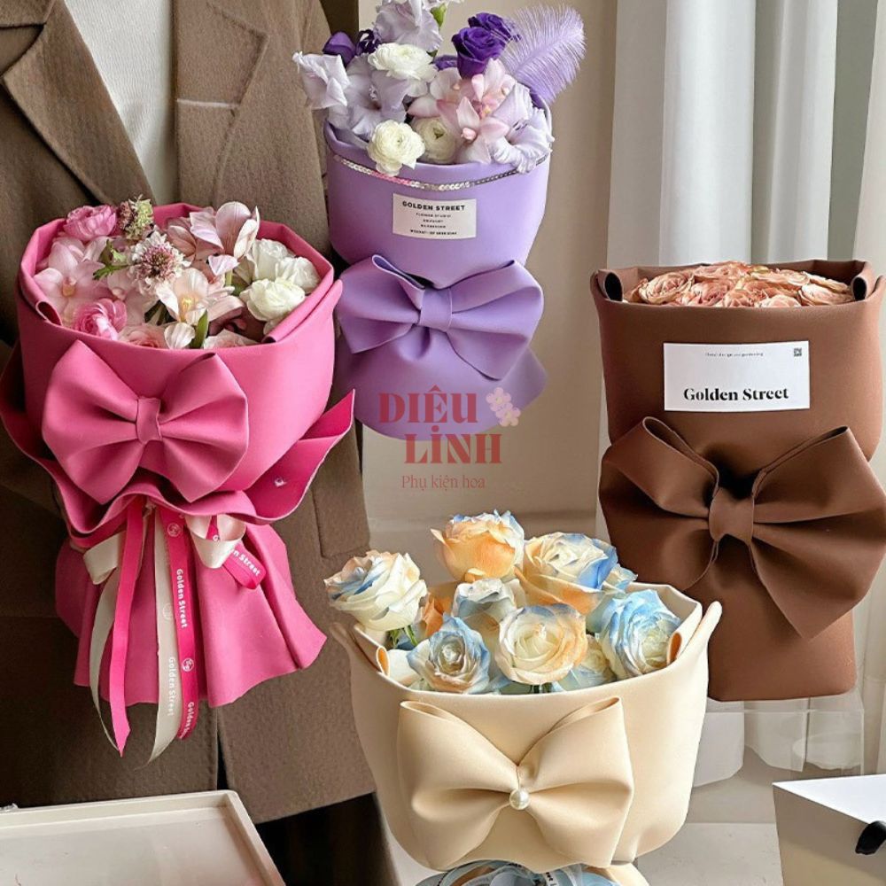 Giấy xốp bitis gói hoa làm nơ