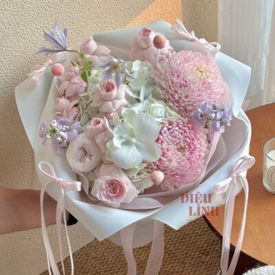 Giấy xốp bitis gói hoa ngôi sao