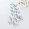 Set 12 bướm meka 3D trang trí trong suốt